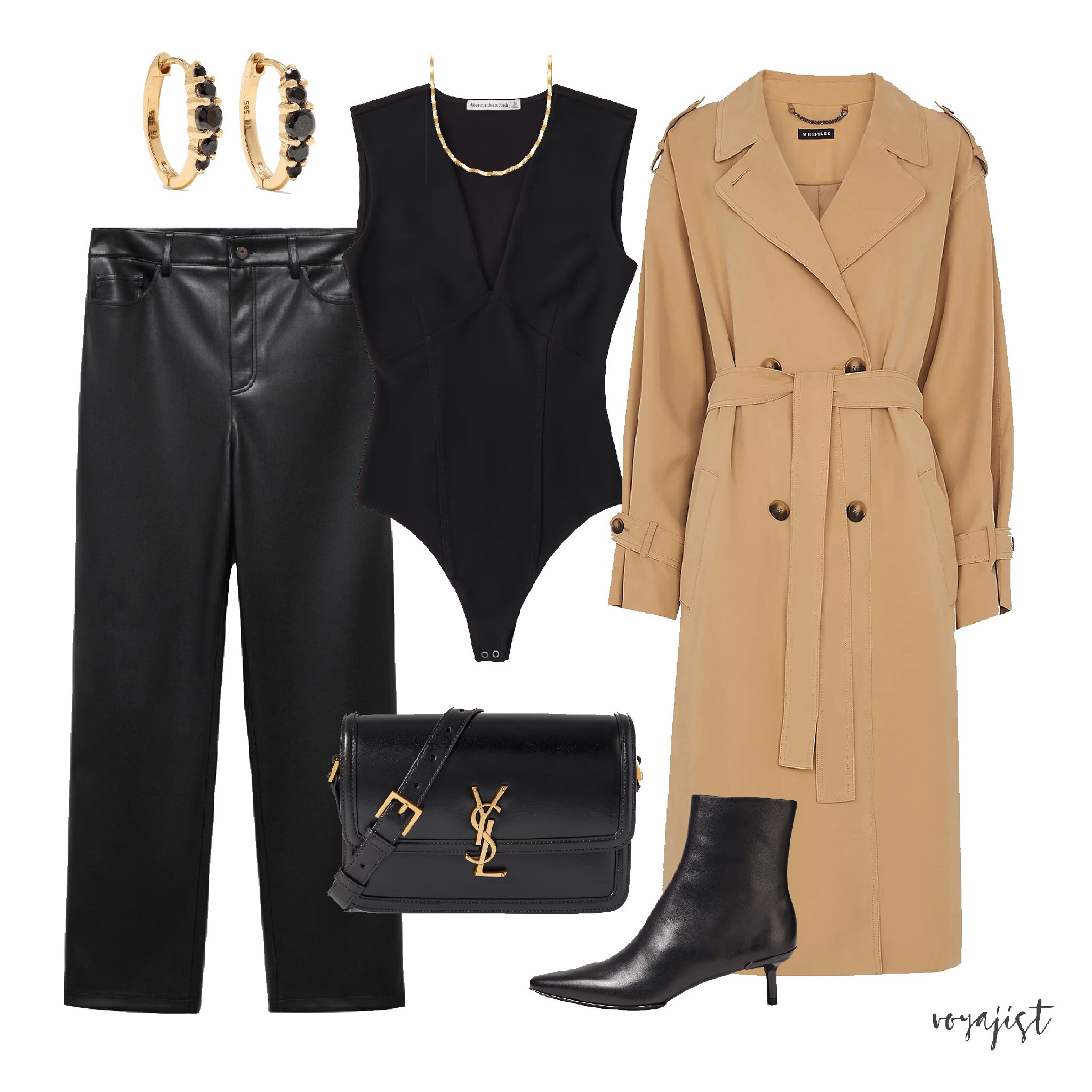 Rain-proof elegance 🌧️💼
Stay polished and sophisticated even on the rainiest days with this classy ensemble. 

For rainy days, it’s best to opt for water-resistant or waterproof materials like rubber or leather. 

#rainydayoutfit #trenchcoat #luxuryfashion #luxurybags #yslbag #leathertrousers #workoutfit #workwear

#LTKunder50 #LTKFind #LTKstyletip