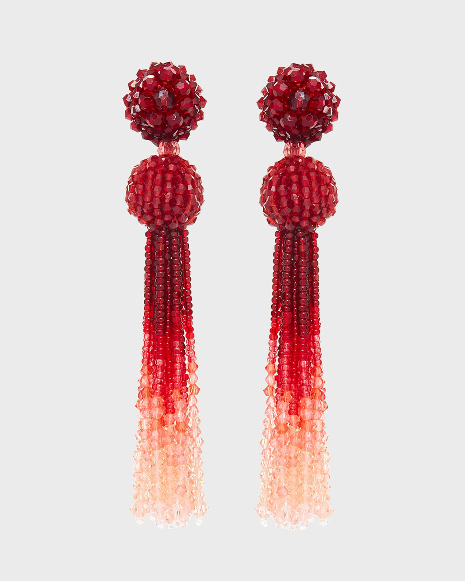 Large Tonal Degrade Earrings | Neiman Marcus