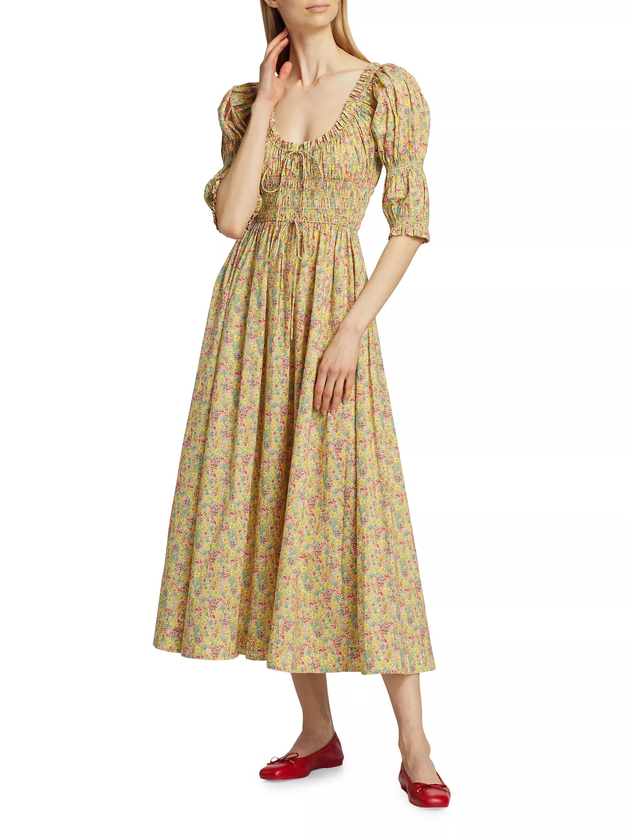 Ischia Liberty-Print Dress | Saks Fifth Avenue