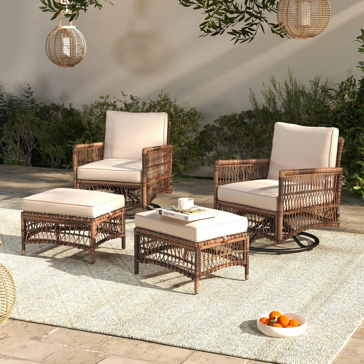 Banu Wicker Outdoor Chair | Wayfair North America