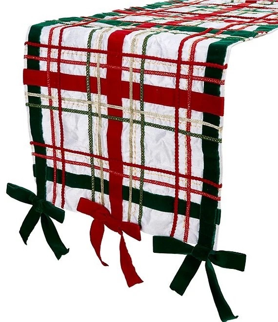 The Plaid! The Bows! Beautiful New Holiday Textured Plaid Runner

Southern Living. Christmas Decor. Christmas Dining. Christmas Entertaining. Traditional Christmas

#LTKSeasonal #LTKHome