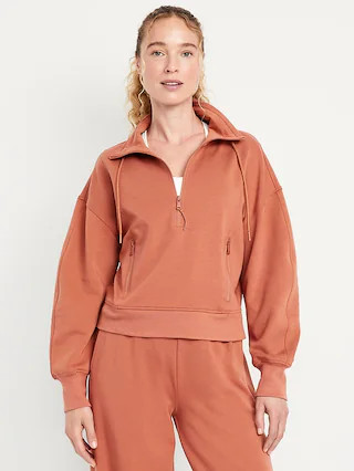 Dynamic Fleece Half-Zip Sweatshirt | Old Navy (US)