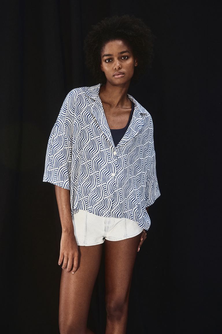 Oversized Resort Shirt | H&M (US + CA)