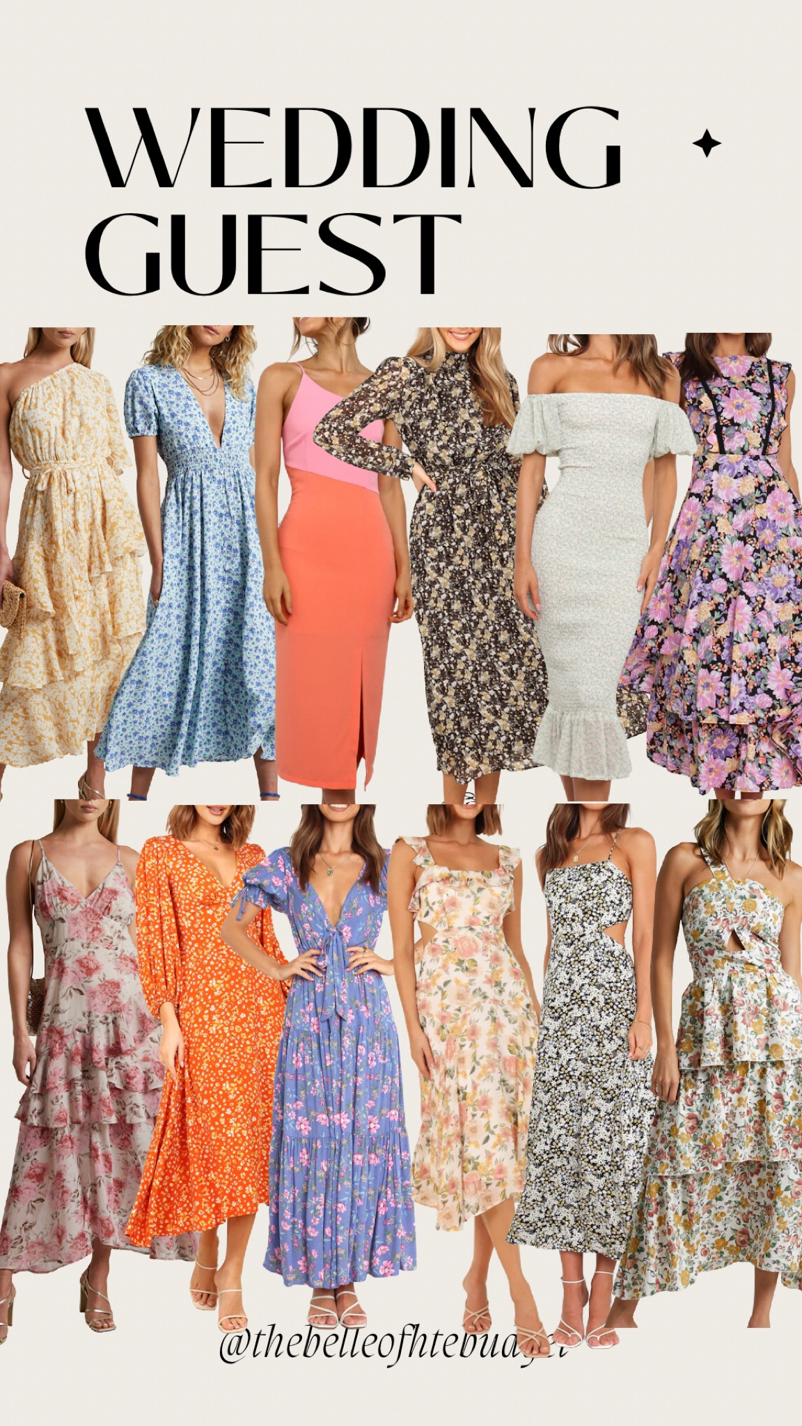 Cocktail dress, Spring wedding guest dress 

#LTKSeasonal #LTKwedding #LTKstyletip