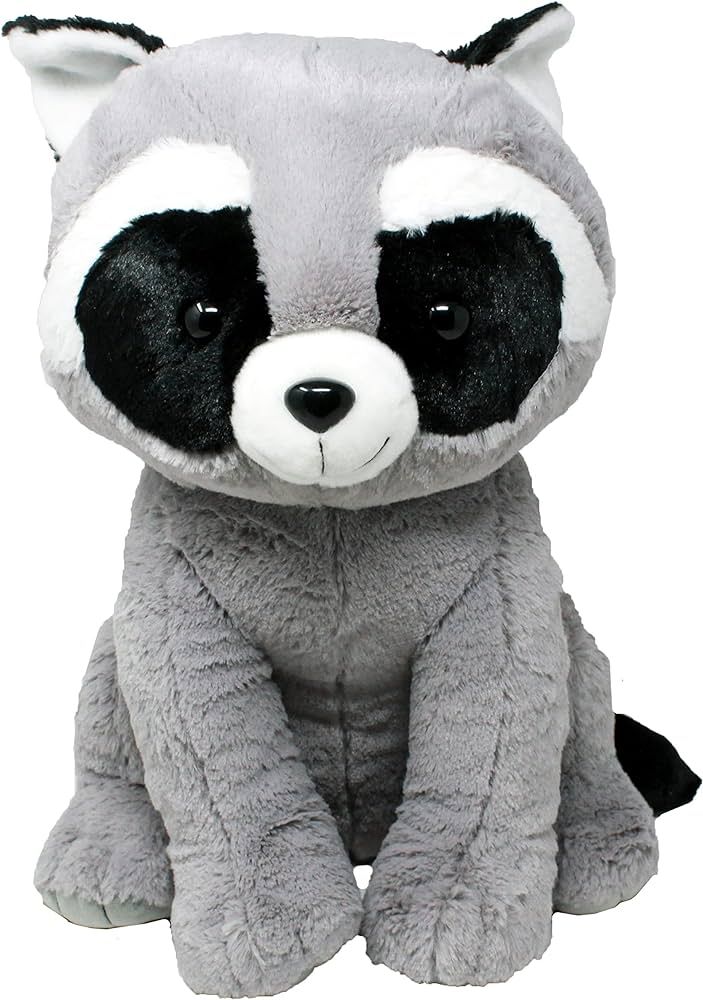 Stella the Raccoon - 16" Raccoons Plush Toy Stuffed Animals - Based on Real-Life Adopted Pets - B... | Amazon (US)