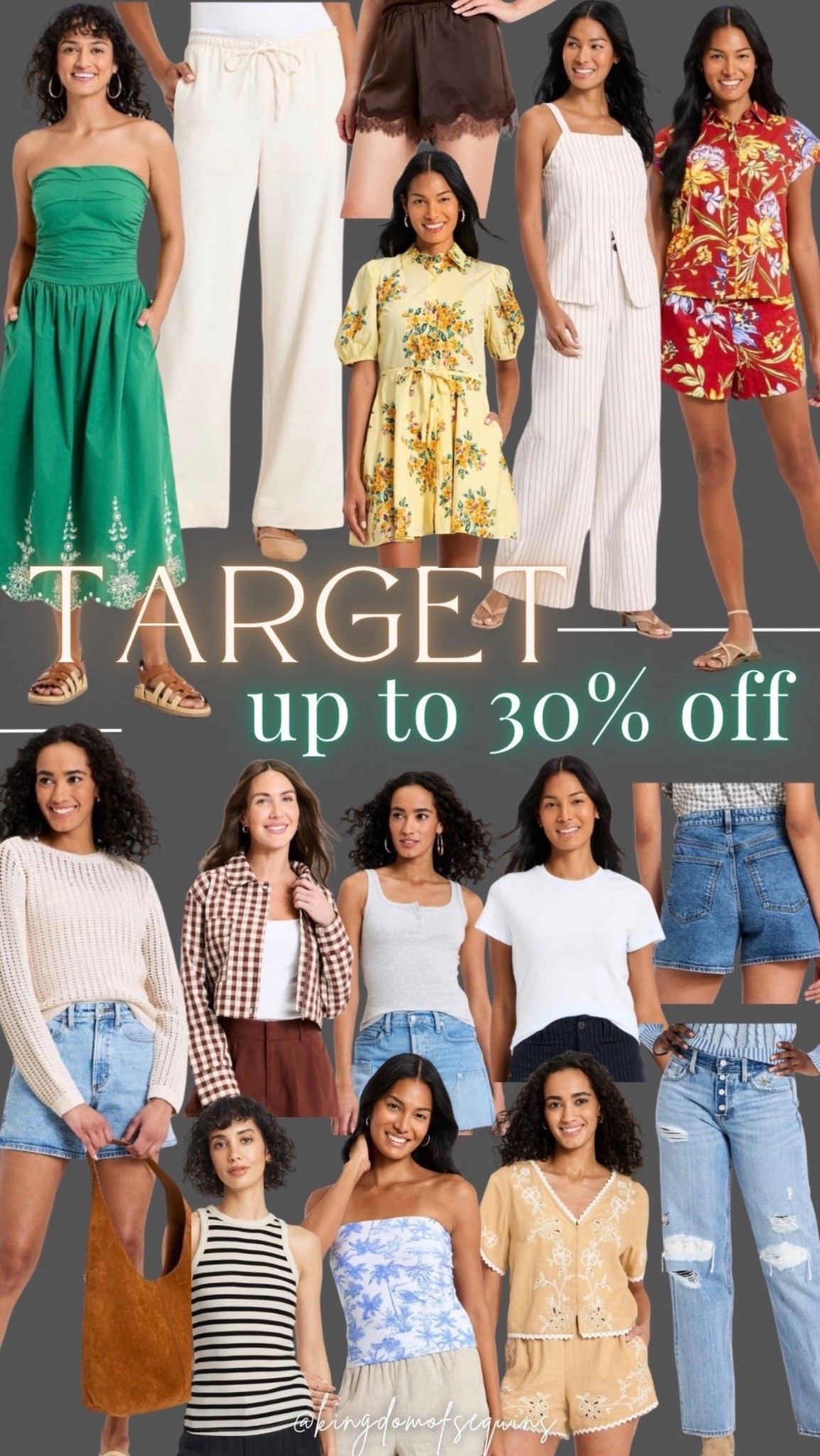 Up to 30% off women’s spring fashion 