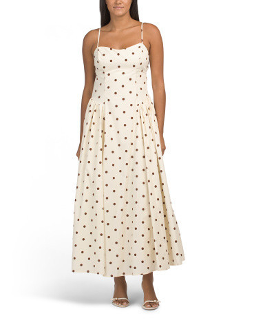 Polka Dot Maxi Dress for Women | Cotton | Marshalls