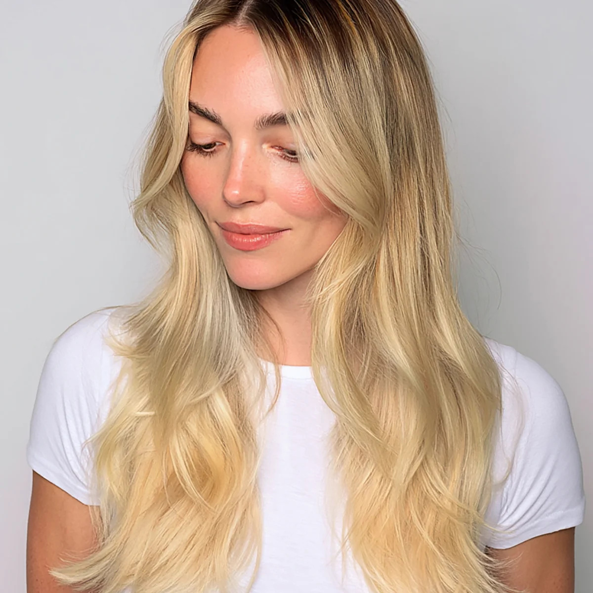 Silk Seam Clip-In, Cool Brown/Butter Blonde| Bellami Hair | Bellami Hair