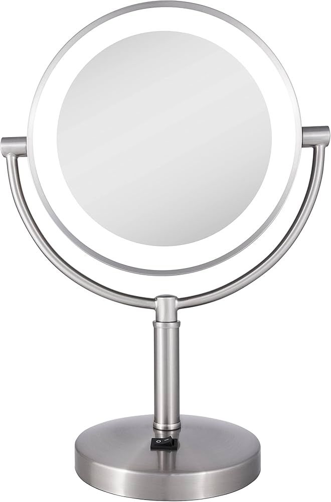 Zadro Laguna 11" Makeup Mirror with Lights and Magnification LED Lighted Makeup Mirror with Magnific | Amazon (US)