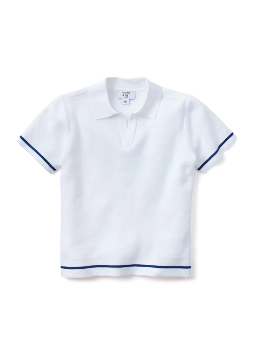 Boys 4-7 Short Sleeve Sweater Polo Shirt | Belk