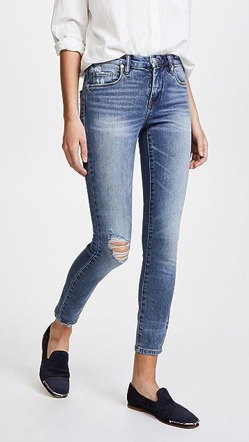 Mid Rise Skinny Ankle Jeans | Shopbop