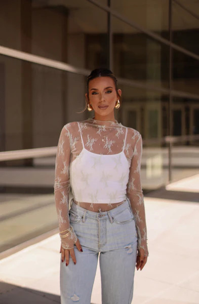 Catalina Lace Top | Lane 201 Boutique