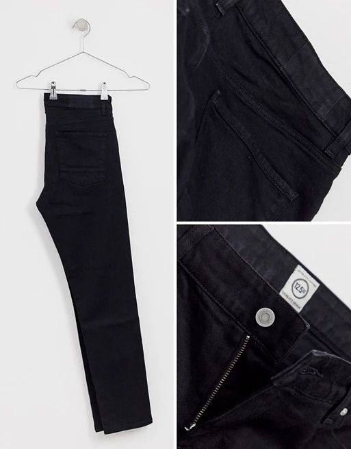 ASOS DESIGN 12.5oz skinny jeans in black | ASOS (Global)