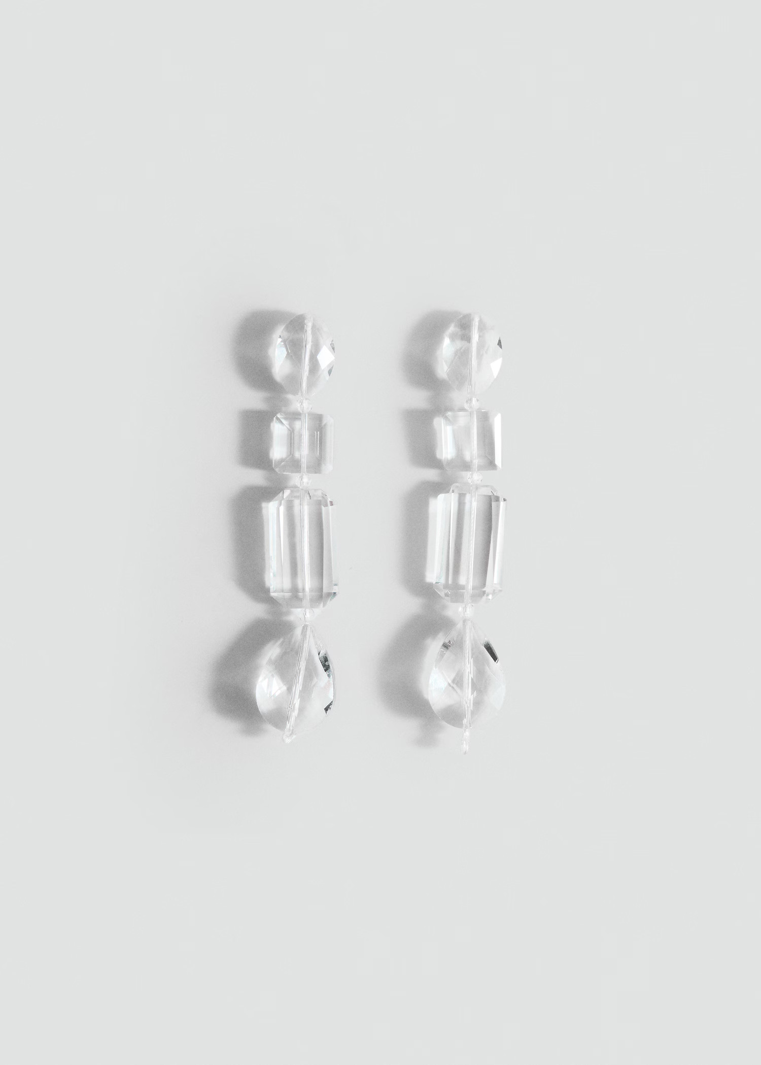 Crystal pendant earrings - Women | MANGO United Kingdom | MANGO (UK)