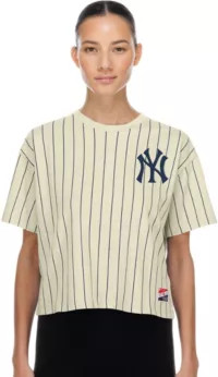 New Era Women's New York Yankees White Throwback T-Shirt | DICK'S Sporting Goods
