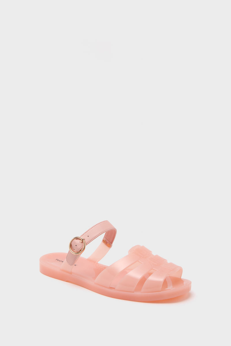 Pink Riley Jelly Sandals | Tuckernuck (US)