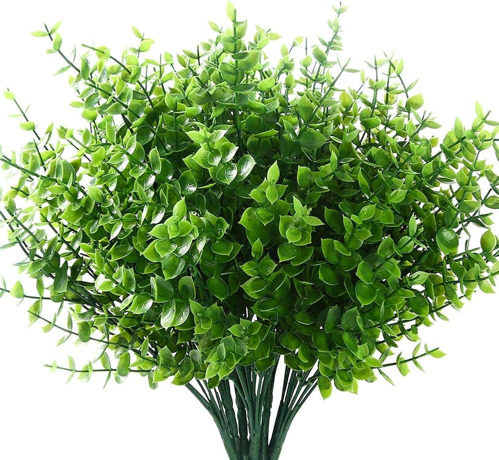 GREENRAIN Artificial Flowers Outdoor Fake Flowers for Decoration UV Resistant No Fade Faux Plasti... | Amazon (US)