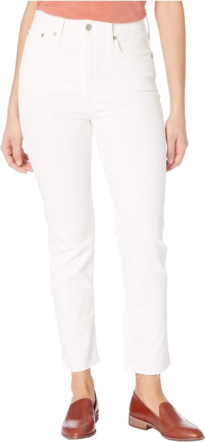 Madewell Perfect Vintage in Tile White w/Raw Hem | Amazon (US)