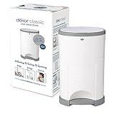 Dekor Classic Hands-Free Diaper Pail | White | Easiest to Use | Just Step – Drop – Done | Doesn’t Ab | Amazon (US)
