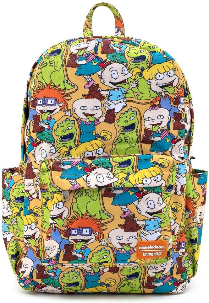 Loungefly x Nickelodeon Rugrats AOP Nylon Backpack, Multi, Medium | Amazon (US)
