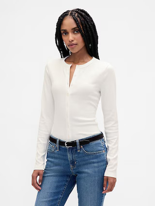 Modern Crewneck Cardigan | Gap (US)