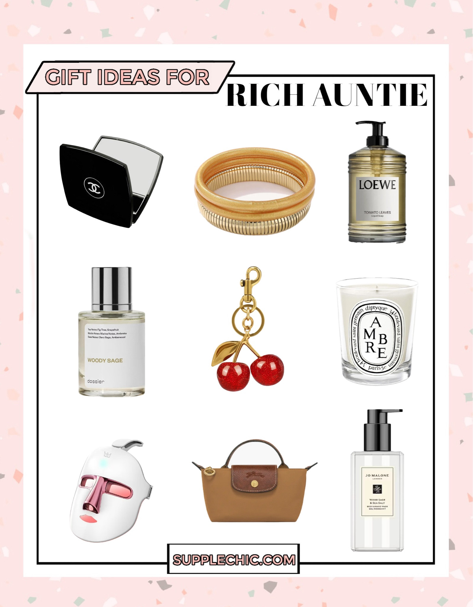 Shopping for the ultimate rich auntie vibes?  Don’t stress, babe—I’ve got the perfect gift guide roundup she’ll absolutely LOVE! From luxe to stylish must-haves, this list is everything! Check it out now and thank me later! 
Gift Guide 
Gift Guide For Her
Gift Guide 2024
Gift Guide for Rich Auntie 
Gift Ideas 
Gift Ideas For Women
Gift Ideas  For Her
Gift Ideas 
Christmas Gift Ideas

#LTKGiftGuide #LTKHoliday #LTKStyleTip