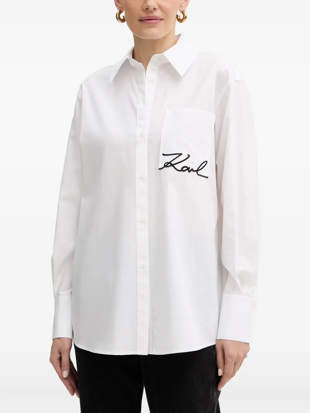 chemise à poche brodée | Farfetch Global