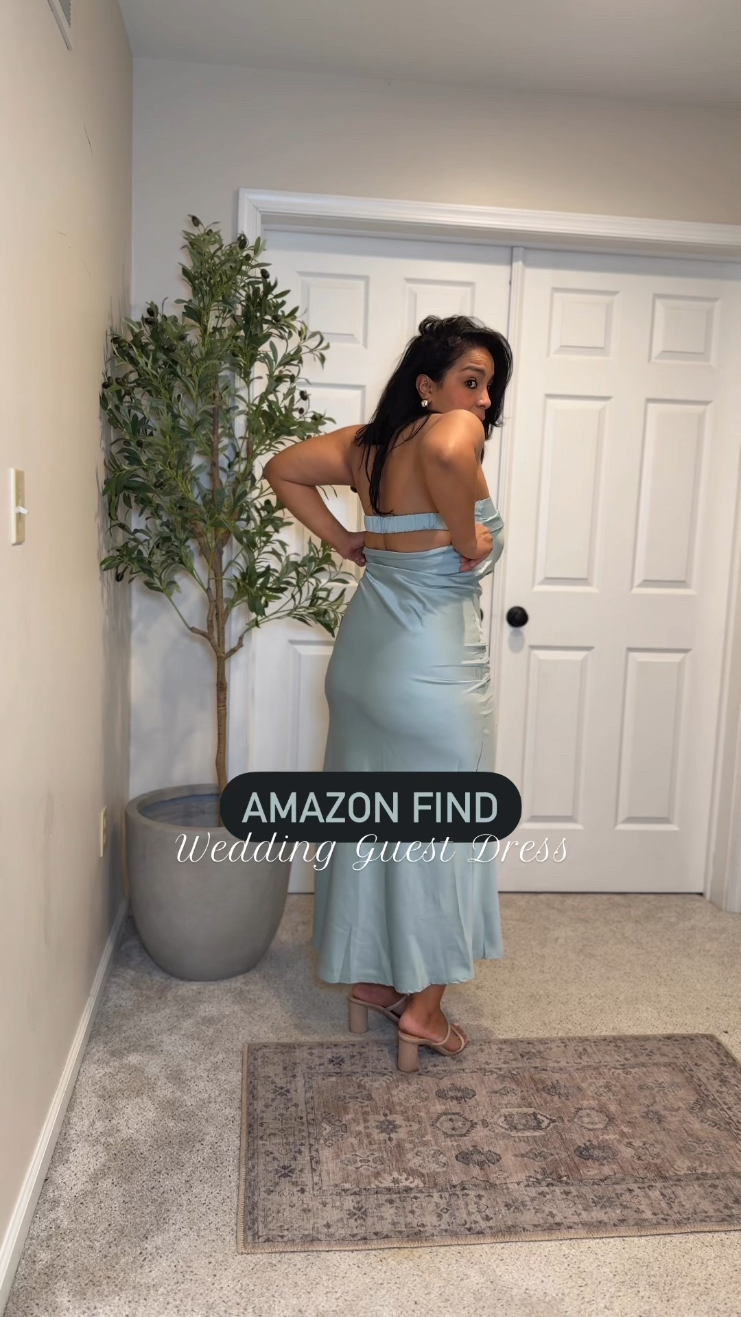 Amazon dress ✨ #amazondress #womensdress #dresses #satindress #silkydress #weddingguestdress 

#LTKFindsUnder50 #LTKWatchNow #LTKWedding