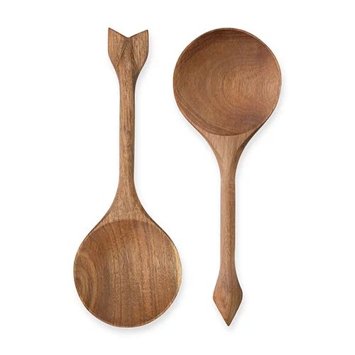 Rustic Farmhouse™ Acacia Wood Serving Spoons by Twine | Walmart (US)