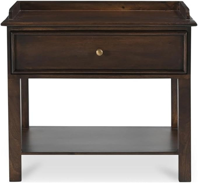 Maeve Nightstand Dark Brown | Amazon (US)
