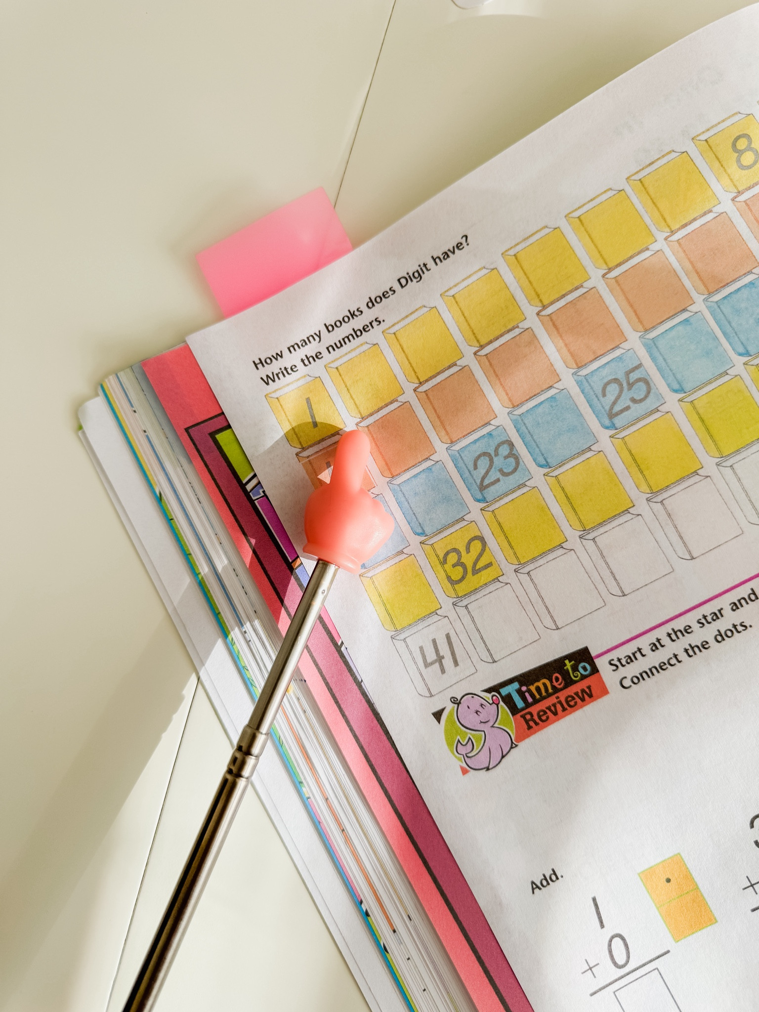 Homeschool Mom Must haves- get a pointer and make it pink 

#LTKSeasonal #LTKFamily #LTKKids