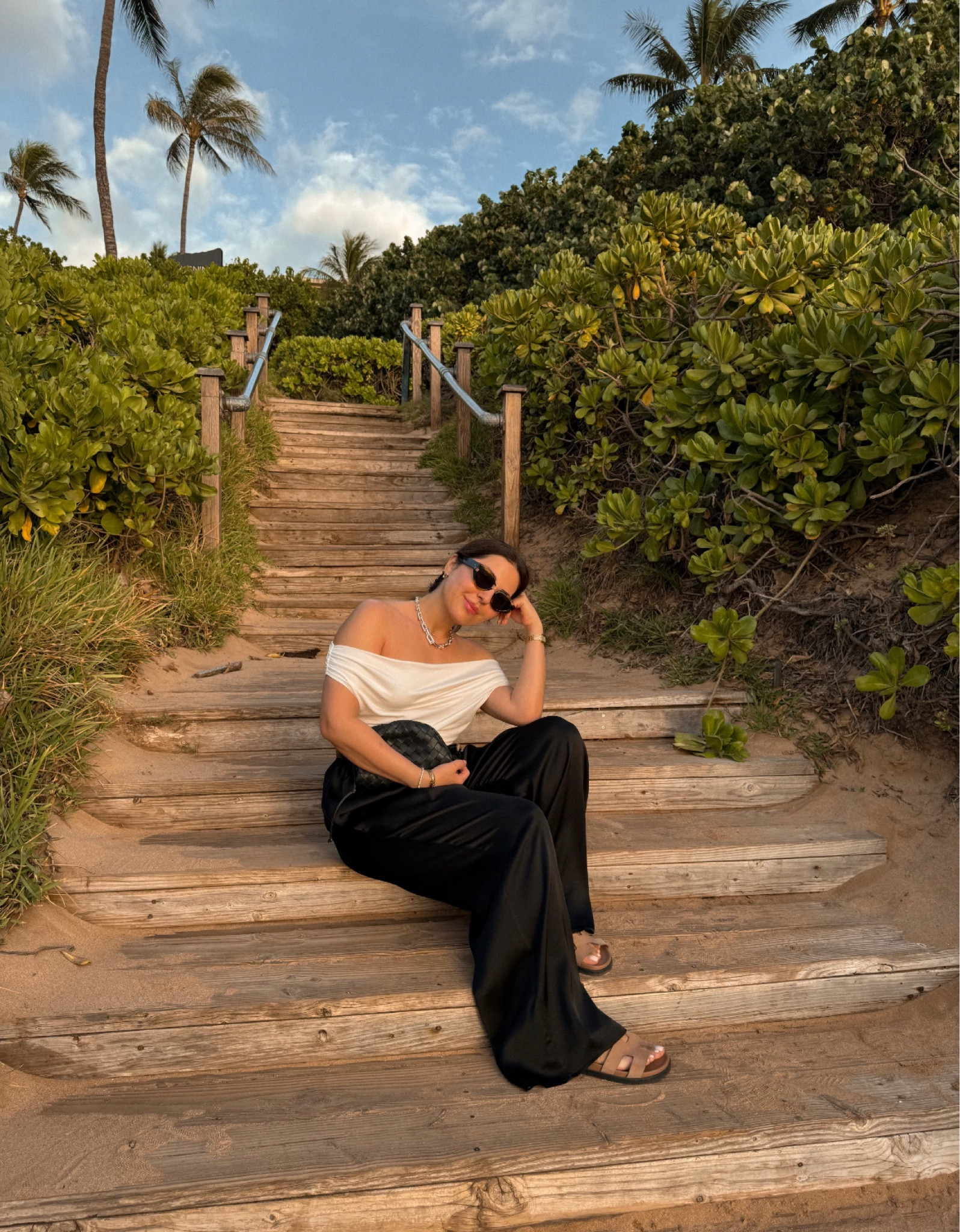 Beach outfit of the day - Top is Reformation!

#LTKstyletip #LTKSeasonal #LTKbeauty