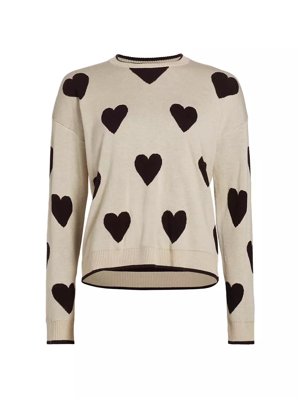Lottie Intarsia Heart Sweater | Saks Fifth Avenue