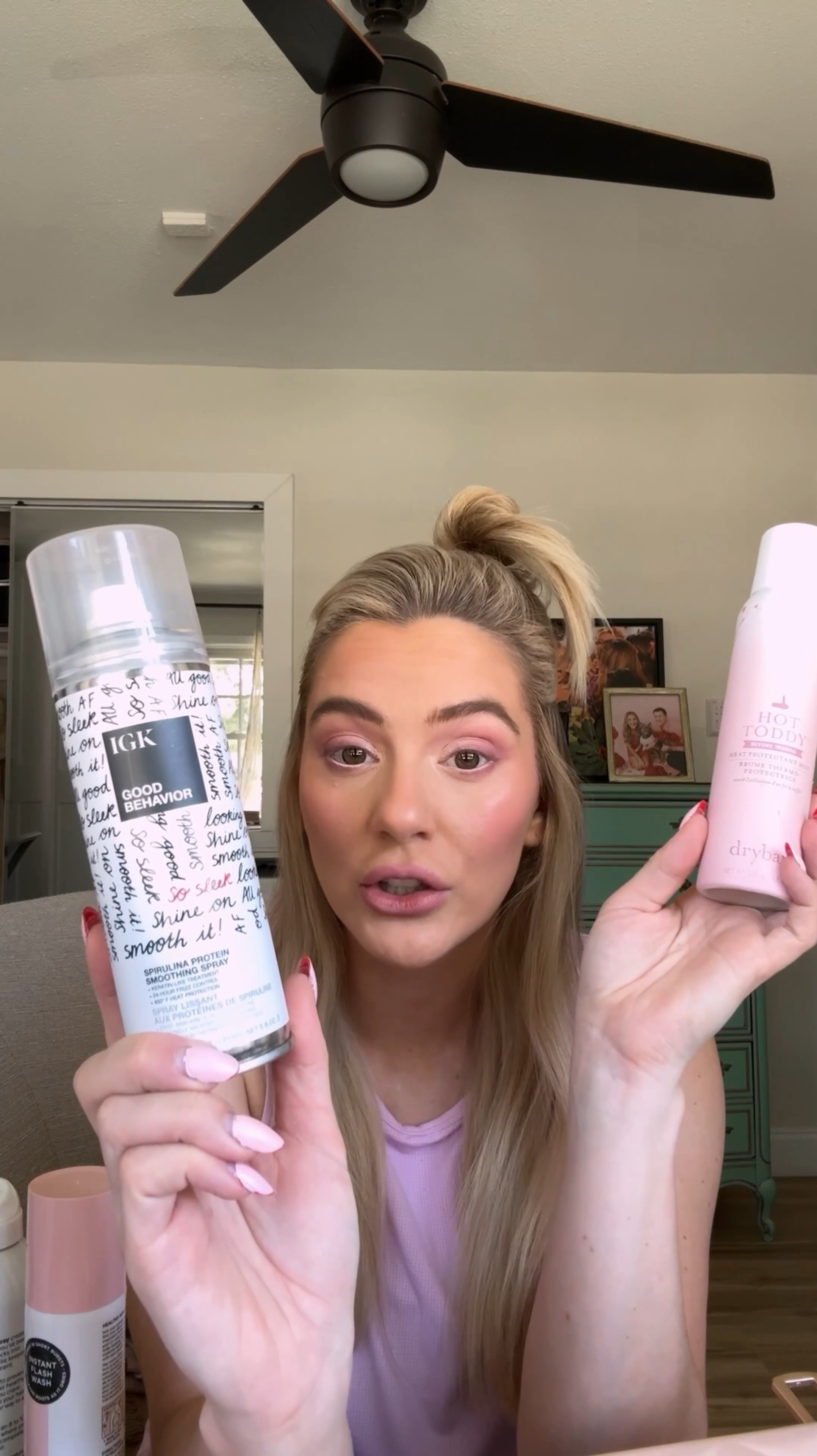 Use code savings at checkout for Sephora sale! Best heat protectant for fine thin soft hair: dry bar hot toddy 
Best heat protectant for thick, course, frizzy hair or dirty hair: IGK smoothing 

#LTKBeauty #LTKSaleAlert