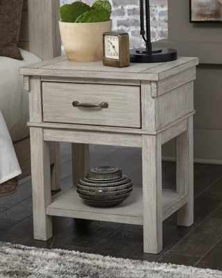 Hollentown Nightstand, Whitewash | Ashley Homestore