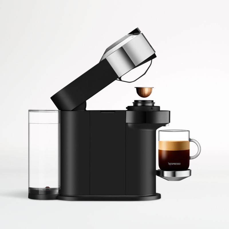 Nespresso by De'Longhi Vertuo Next Chrome Bundle + Reviews | Crate & Barrel | Crate & Barrel