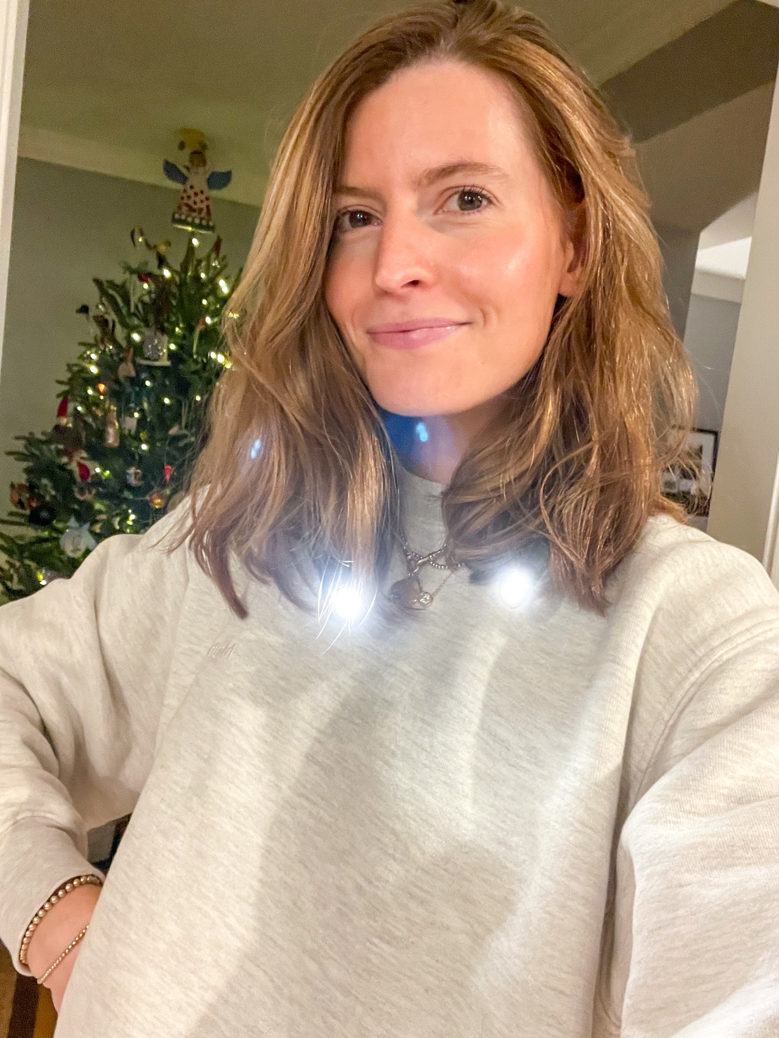 Needlepoint neck light!  Game changer!!