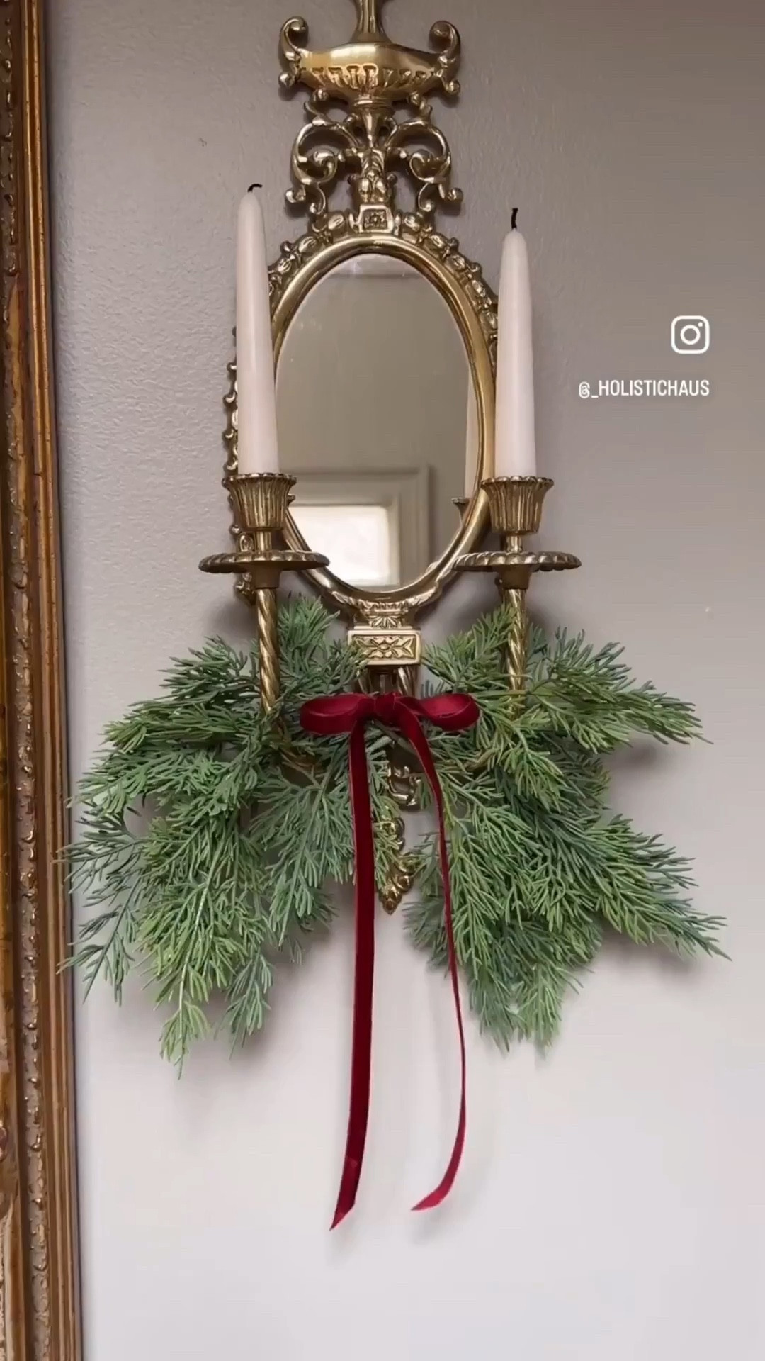 A simple holiday DIY that makes such a difference ✨
I made these faux cedar swags for our entryway sconces and finished them with burgundy velvet bows — the texture and color bring so much warmth to the space.
Everything I used is linked here so you can recreate this cozy look. 

 

#LTKHoliday #LTKSeasonal #LTKHome