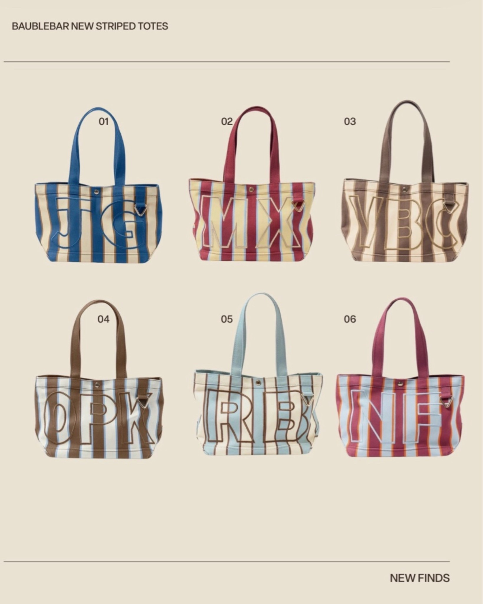 New Baublebar tote colors

#LTKmomlife #LTKstorytime #LTKSeasonal