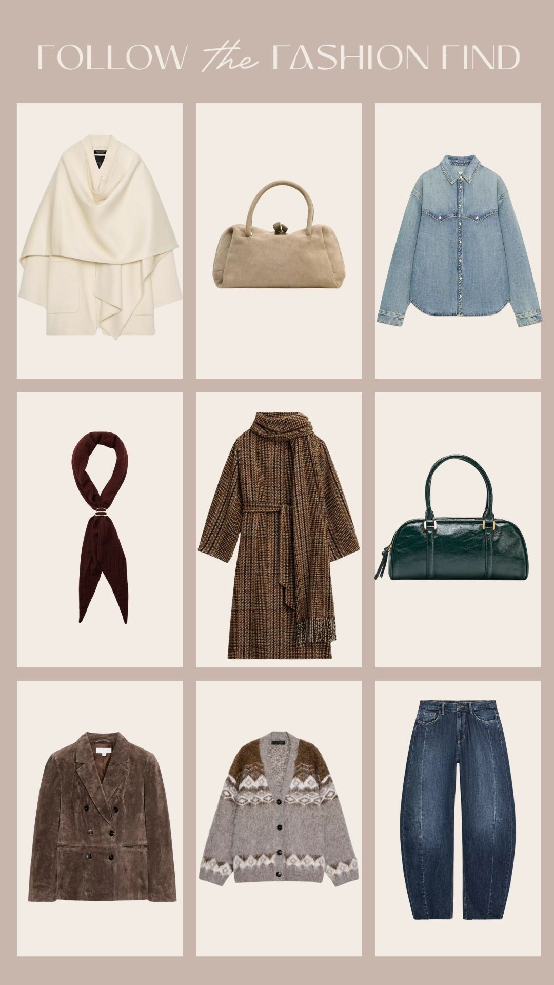 My Zara Fall Wishlist. 🤍

#LTKFindsUnder100 #LTKItBag #LTKStyleTip