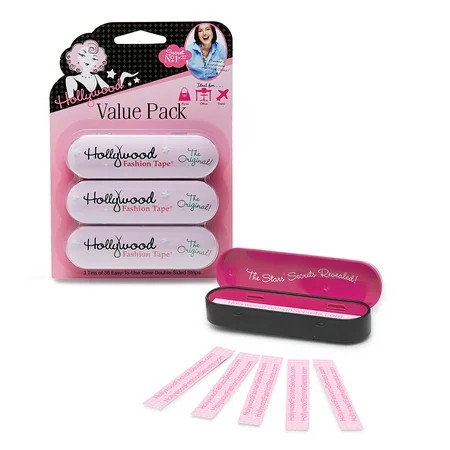 HOLLYWOOD FASHION SECRETS Fashion Tape Value 3 Pack | Walmart (US)