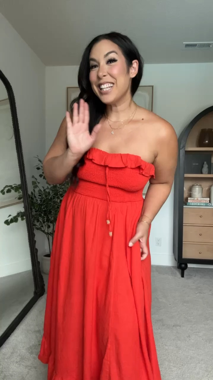 Midsize free people haul! Size large
Size down in pants 
-
-
-
Summer dress, midsize curvy style, summer fashion, summer trends, wedding guest dress, casual dress, black dress 

#LTKSeasonal #LTKWedding #LTKMidsize