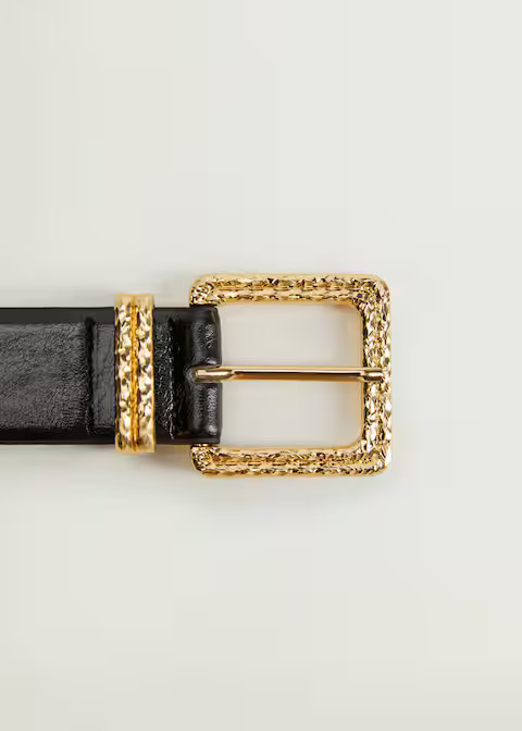 Gürtel mit quadratischer Schnalle | MANGO (DE)