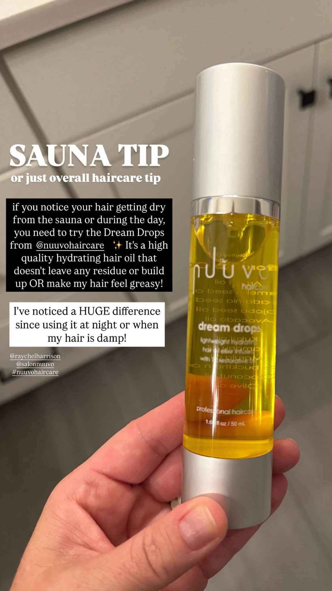 #sauna #hair #haircare #hairserum #saunatip #wellness #wellnessera #saunalife #homesauna #haircareproducts #hair #dryhair

#LTKSummerEdit #LTKBeauty #LTKStyleTip