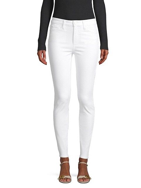 Hoxton Skinny Jeans, White Skinny Denim, Levis White Jeans, White Wide Leg Pants, White Ripped Jeans | Saks Fifth Avenue