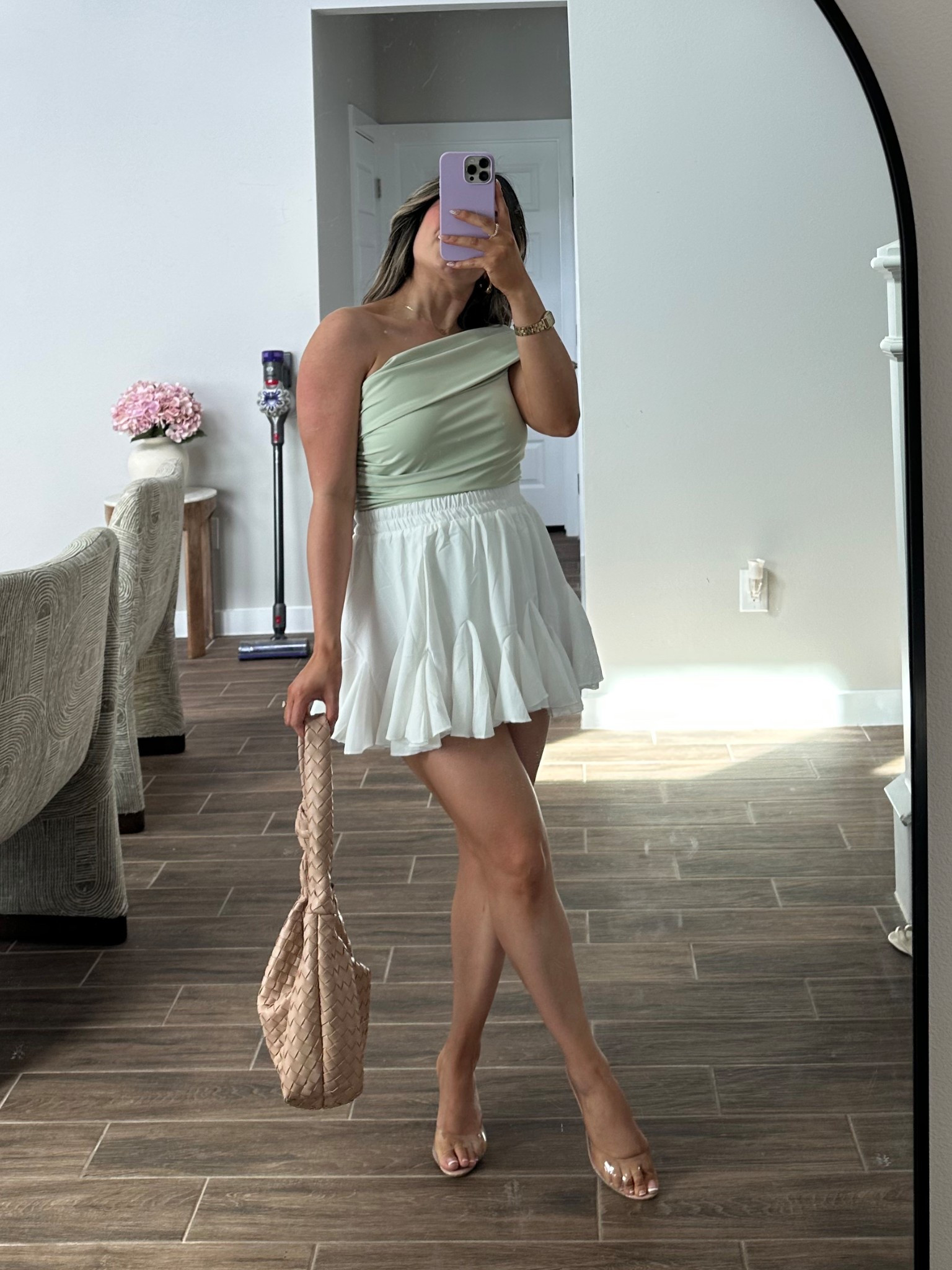 Spring Fit 🌸 top small / skirt small 

#LTKFindsUnder50 #LTKPetite #LTKStyleTip