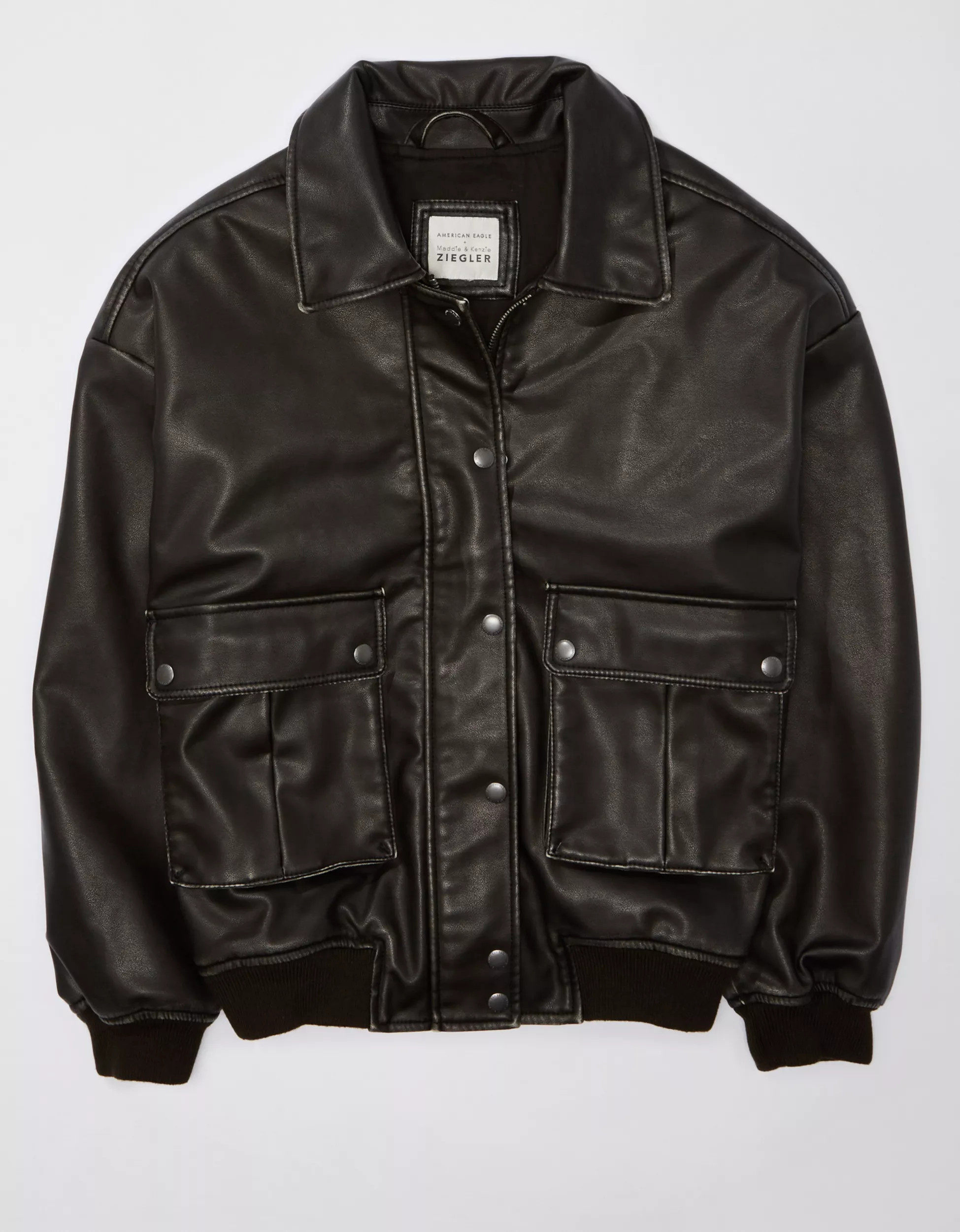 AE x The Ziegler Sisters Bomber Jacket | American Eagle Outfitters (US & CA)