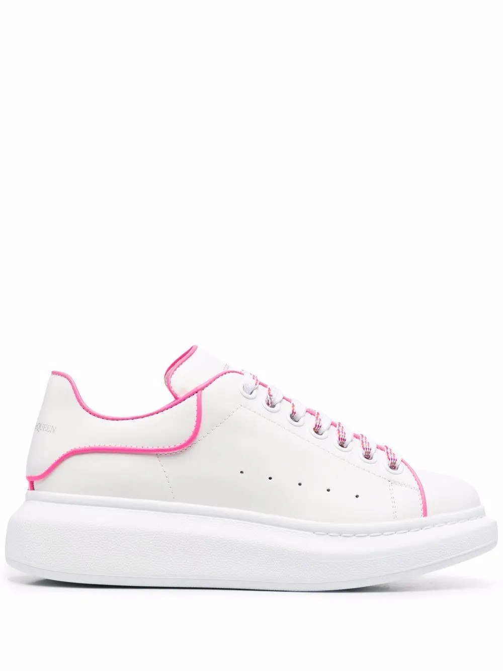 Alexander McQueen Oversized low-top Leather Sneakers  - Farfetch | Farfetch (CN)
