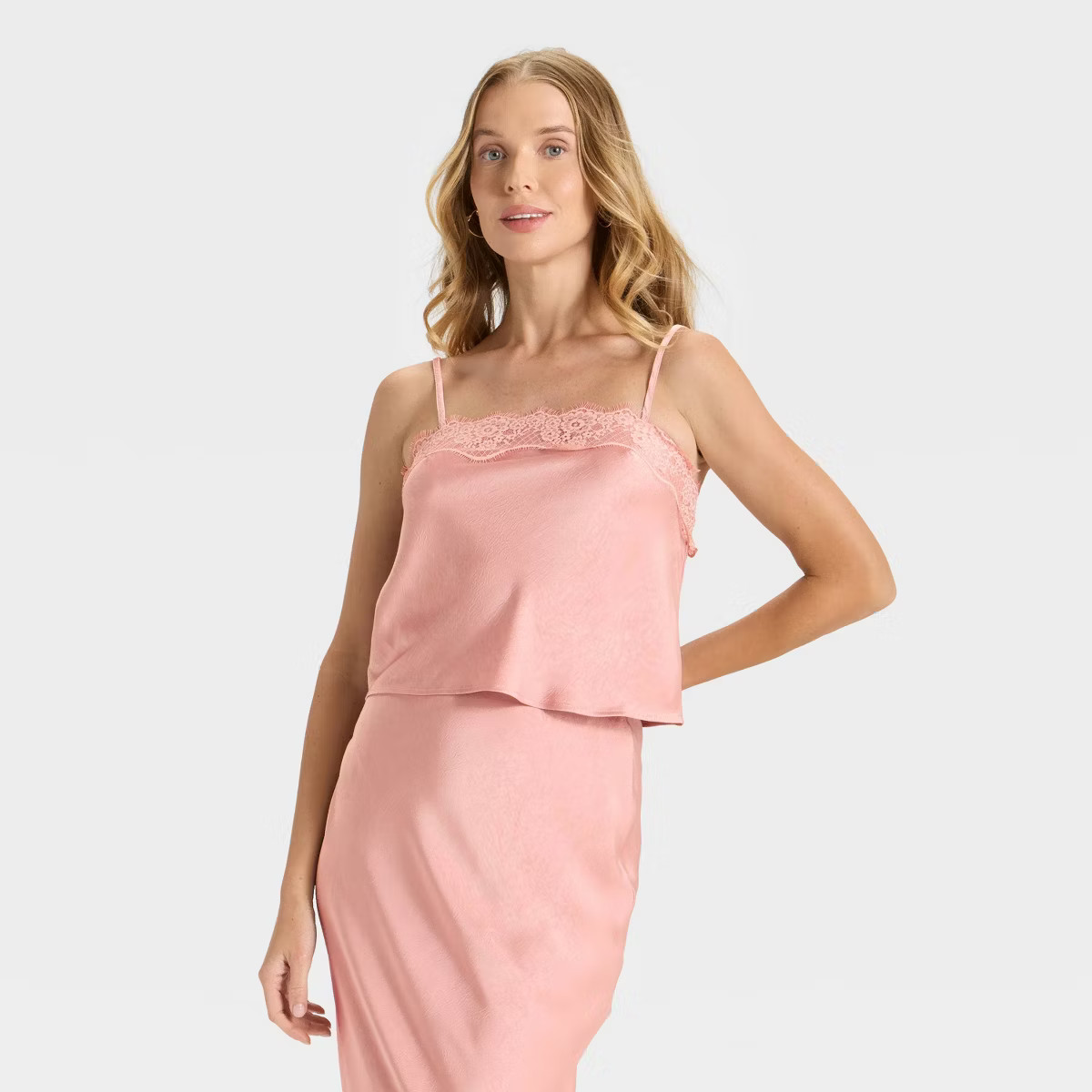 Women's Lace Trim Cami Top - A New Day™ | Target