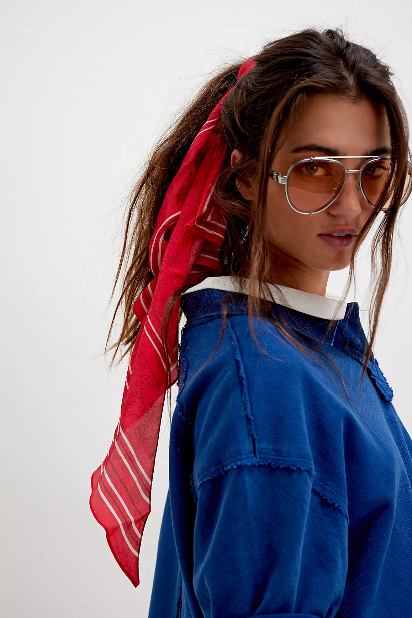 Essential Silky Triangle Bandana | Free People (UK)